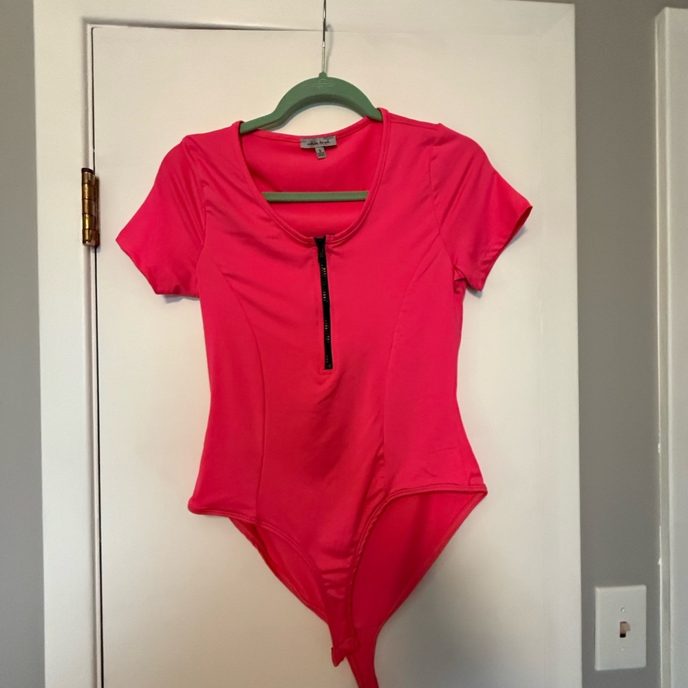 White Birch Vibrant Pink Top